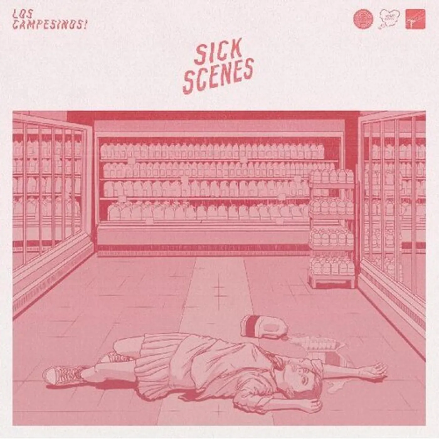 Los Campesinos! SICK SCENES Vinyl Record