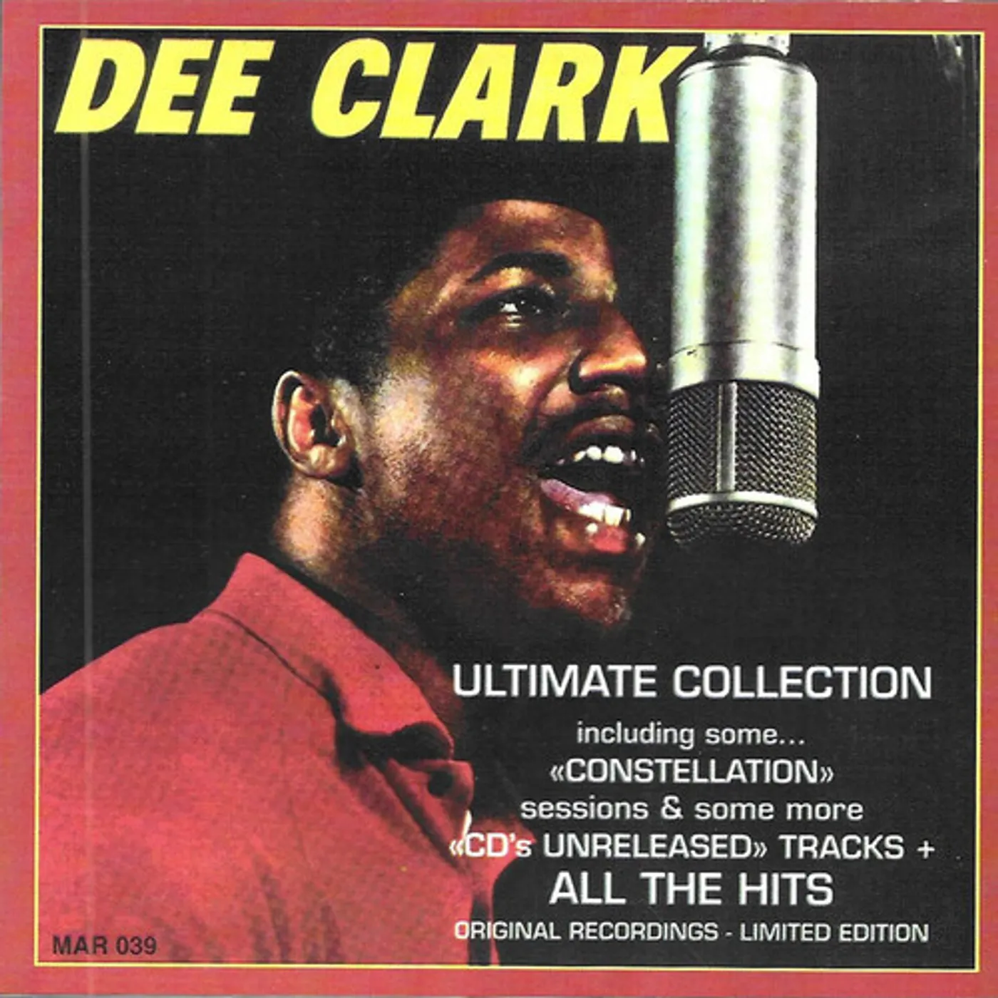 Dee Clark ULTIMATE COLLECTION CD