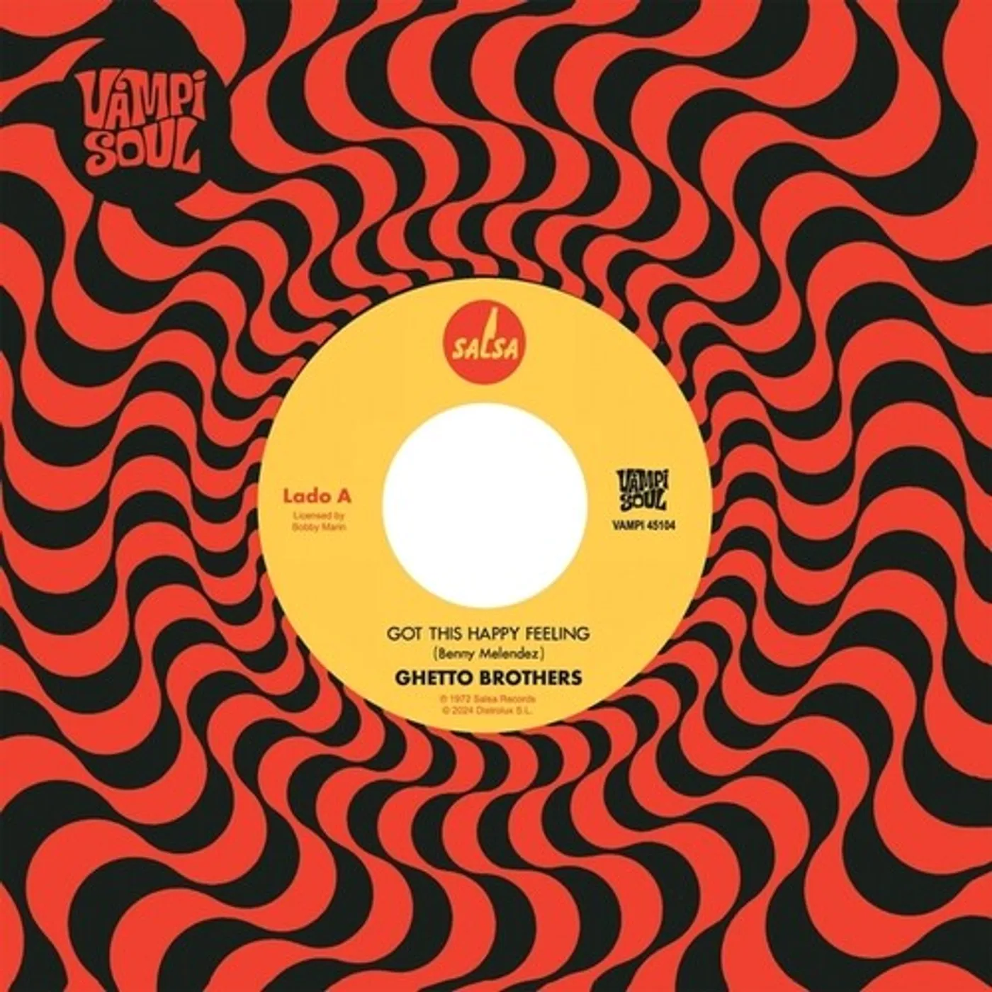 Ghetto Brothers Got This Happy Feeling/ Girl From The Mountain Vinyl Record