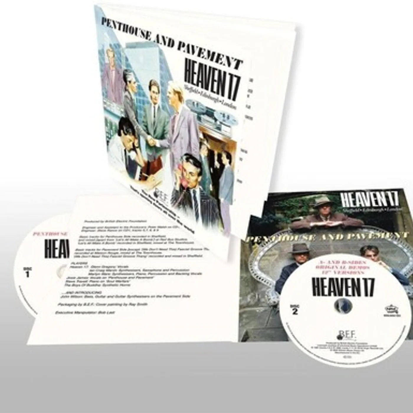 Heaven 17 PENTHOUSE & PAVEMENT - DELUXE GATEFOLD CD