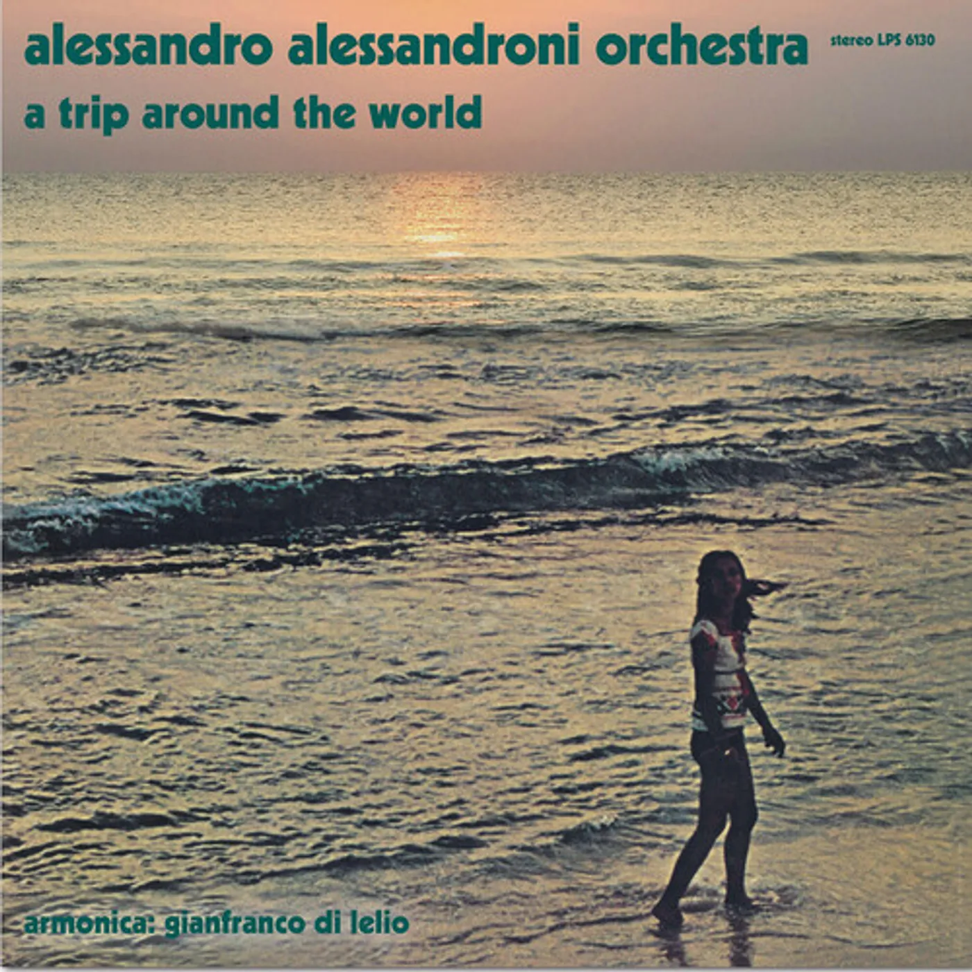 Alessandro Alessandroni Trip Around The World - Original Soundtrack (Clear Yellow) Vinyl Record