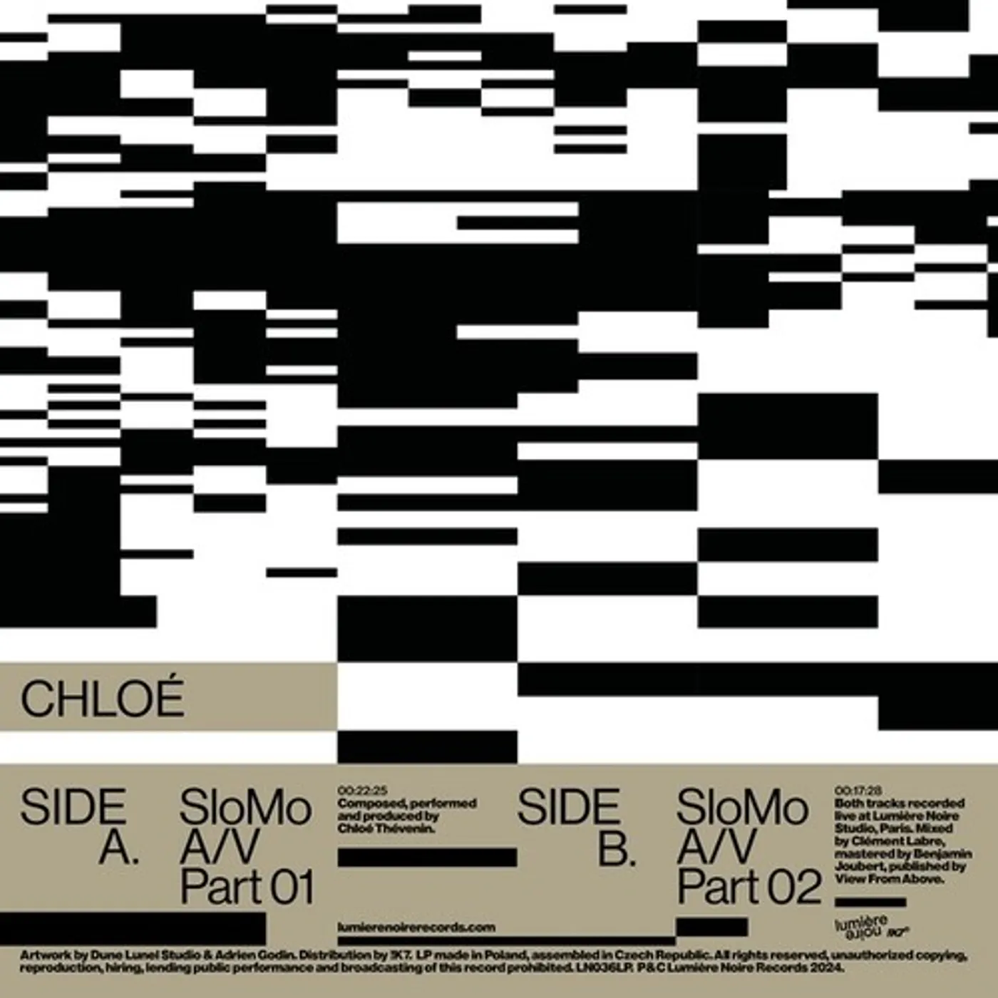Chloe SLOMO A/V Vinyl Record