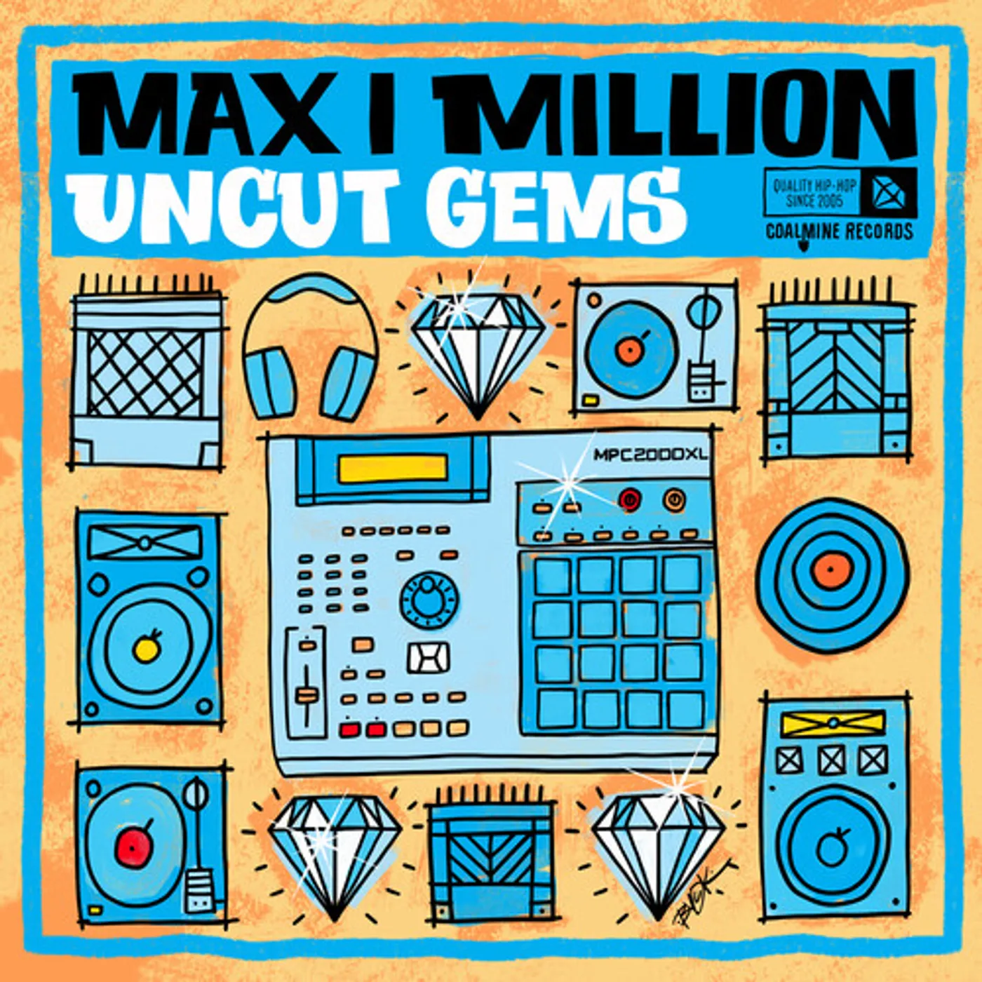 Max I Million Uncut Gems Vinyl Record
