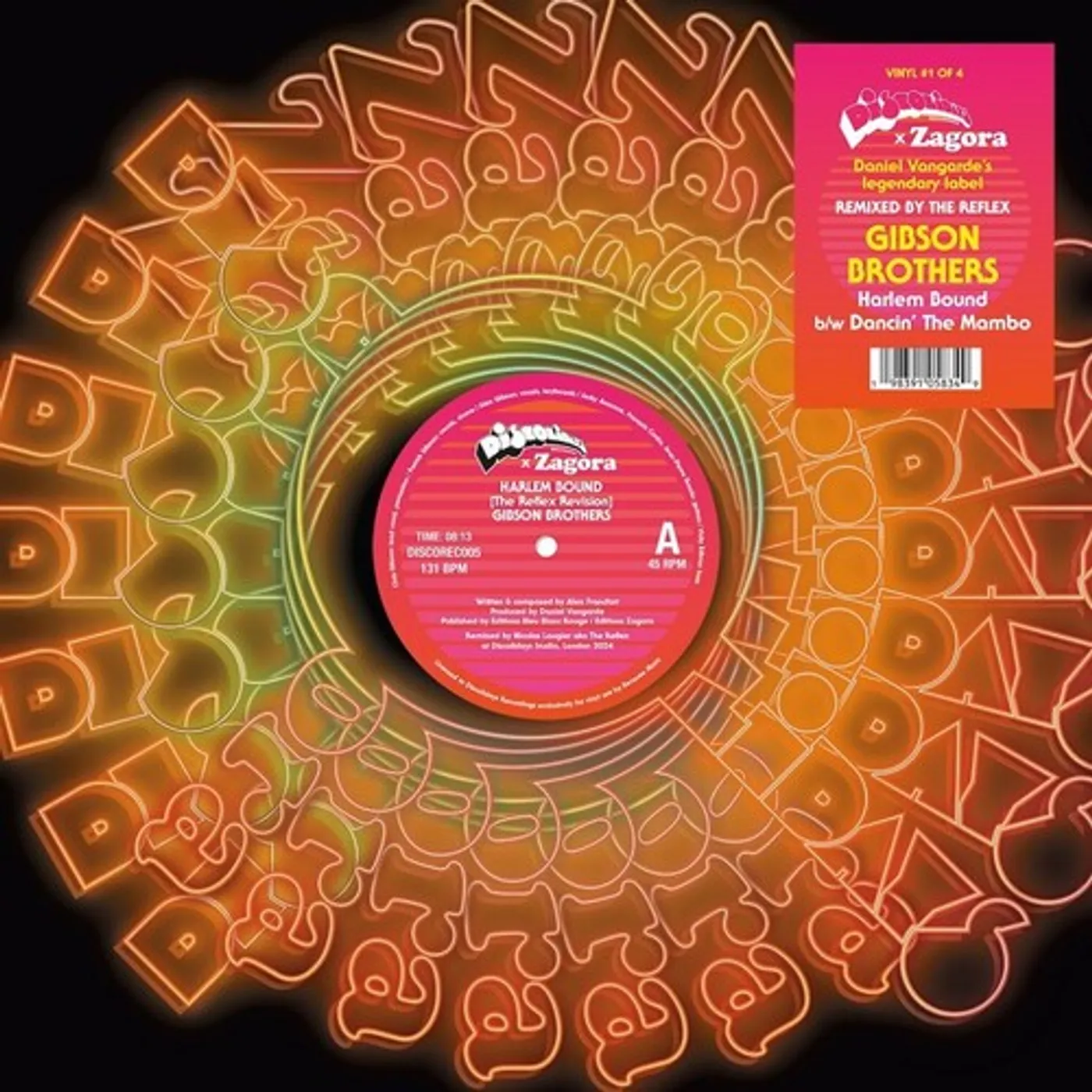 Gibson Brothers Harlem Bound / Dancin' The Mambo (The Reflex) (180g) Vinyl Record