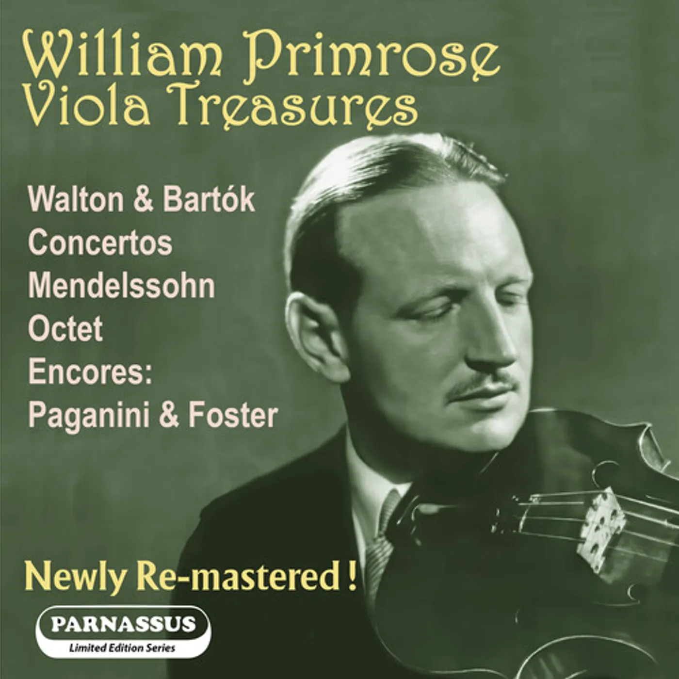 WILLIAM PRIMROSE: VIOLA TREASURES CD