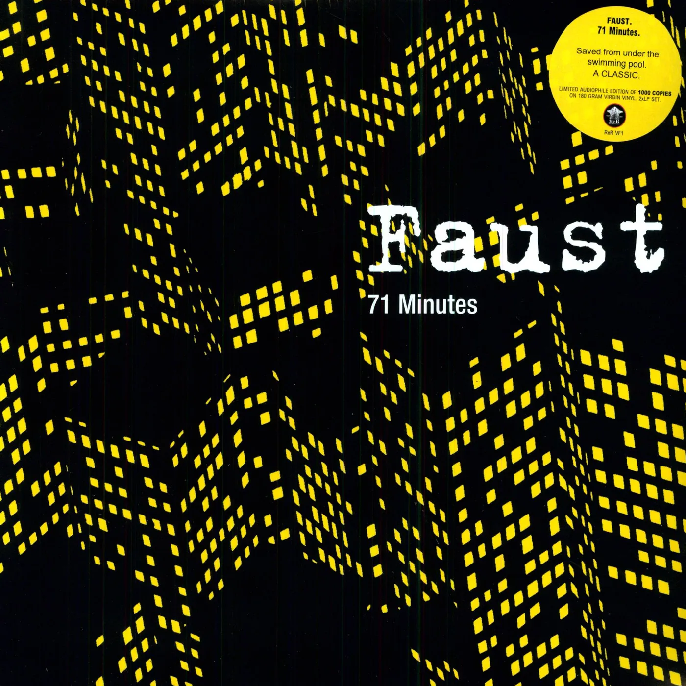 Faust 71 MINUTES Vinyl Record