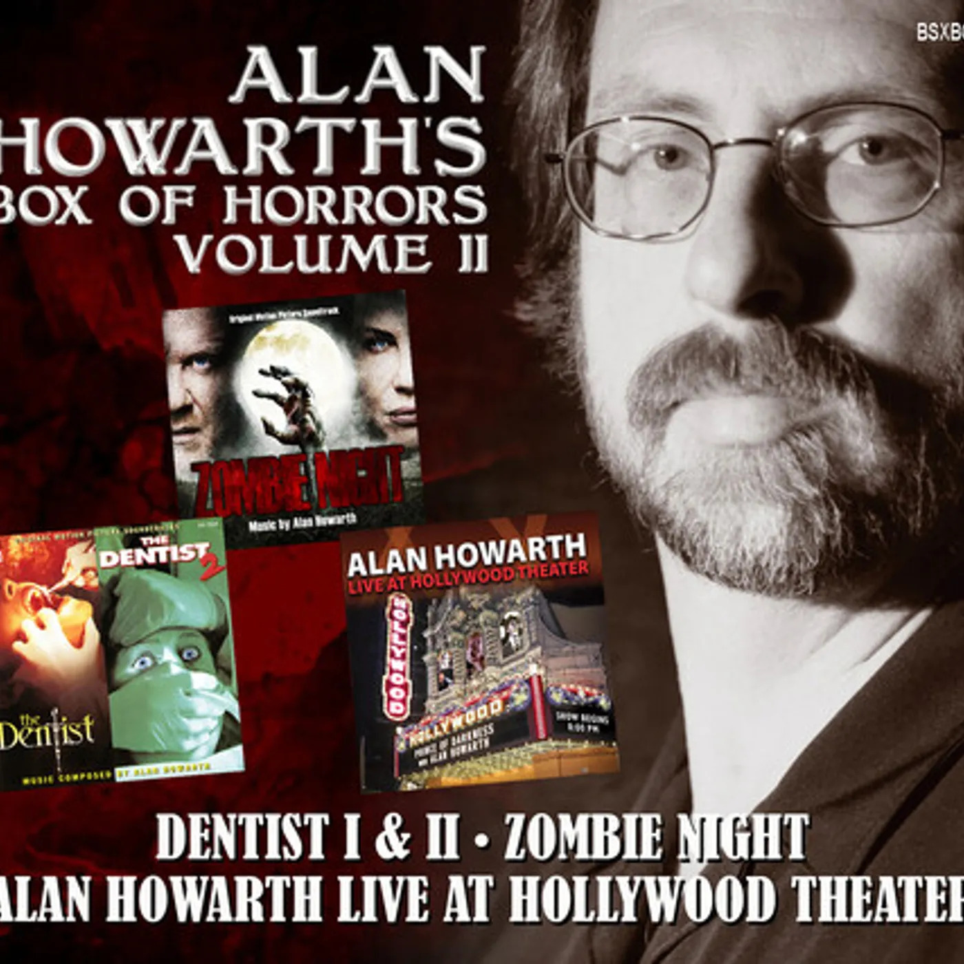 ALAN HOWARTH'S BOX OF HORRORS: II CD