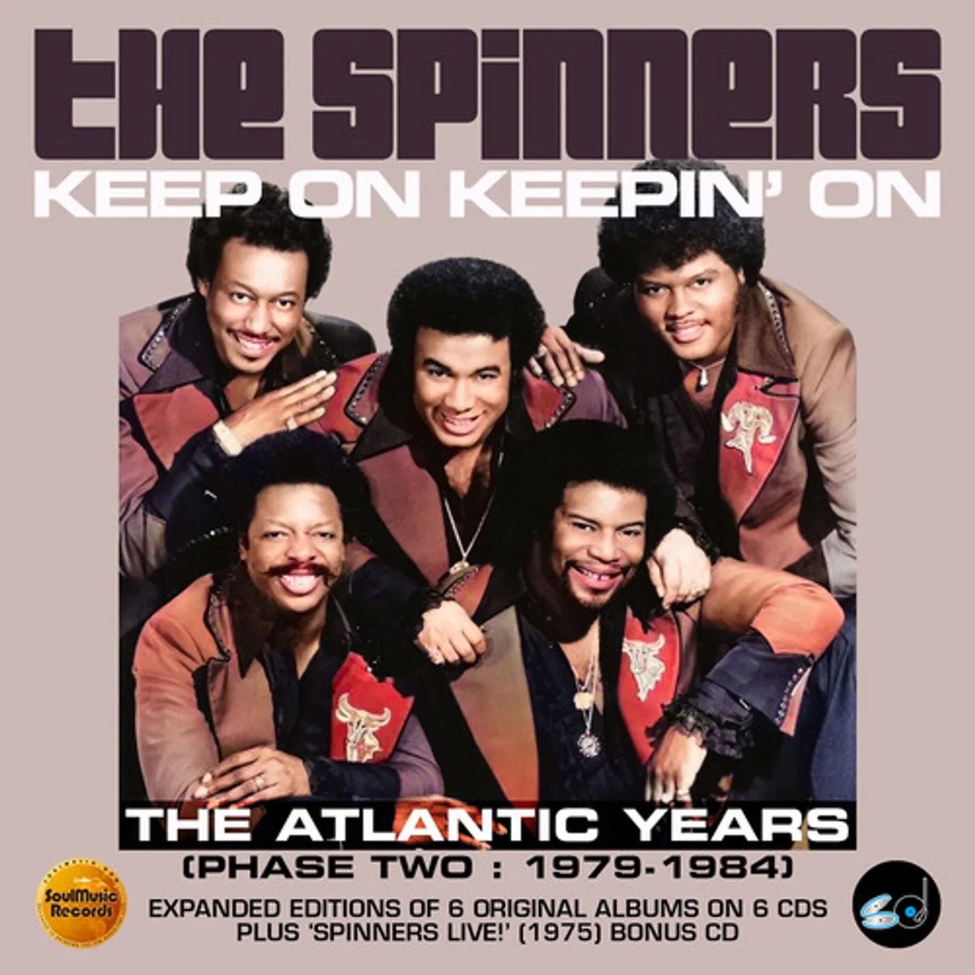 The Spinners KEEP ON KEEPIN ON: ATLANTIC YEARS - PHASE 2: 79-84 CD