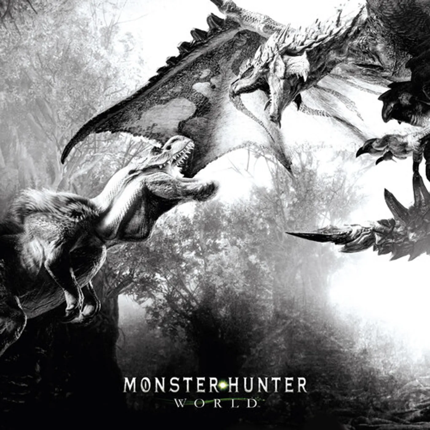 Capcom Sound Team MONSTER HUNTER: WORLD - Original Soundtrack (Yellow/Blue) Vinyl Record