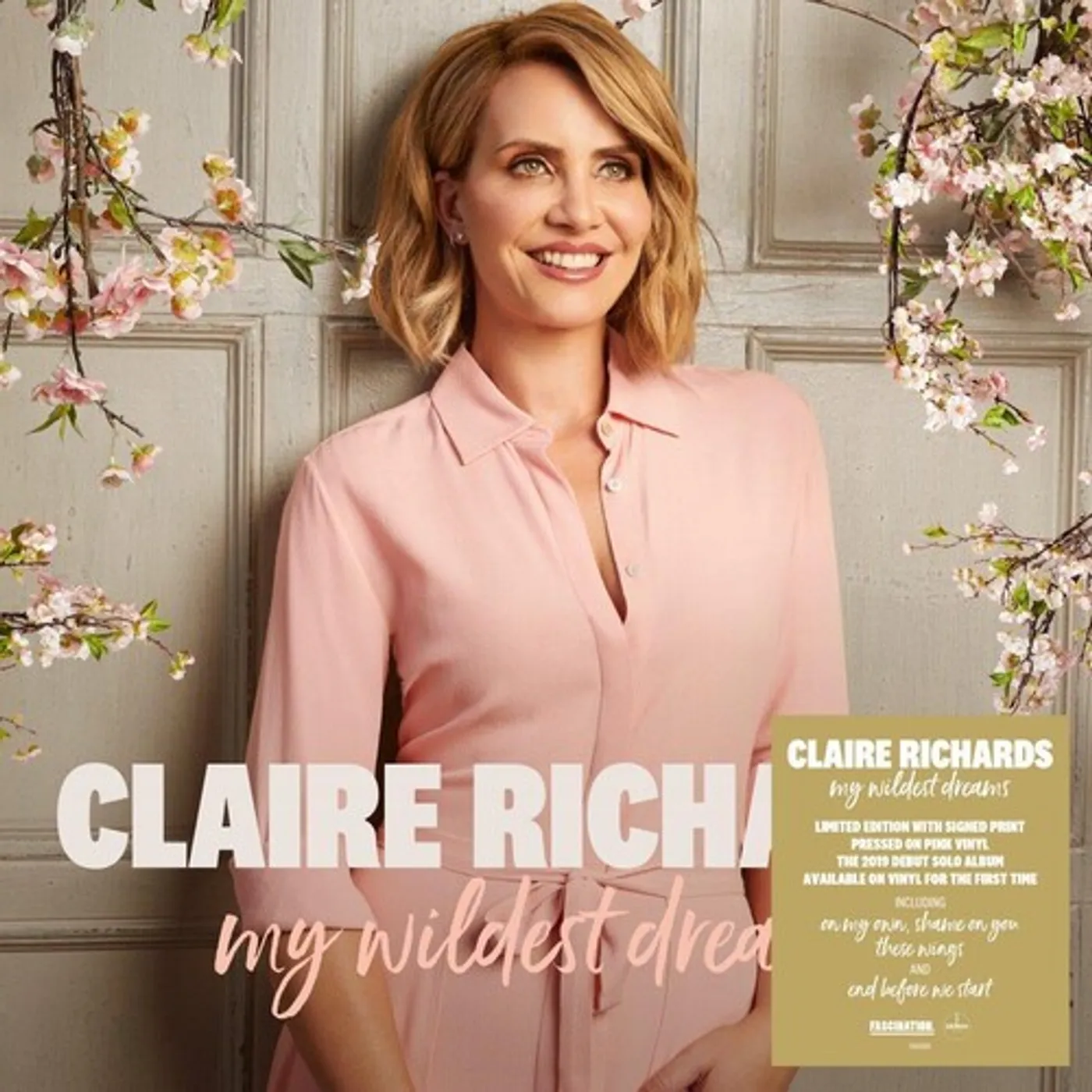 Claire Richards MY WILDEST DREAMS Vinyl Record