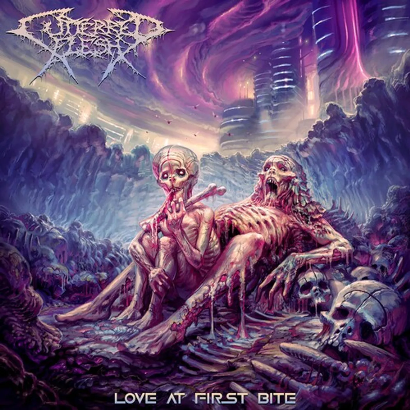 Cutterred Flesh LOVE AT FIRST BITE CD