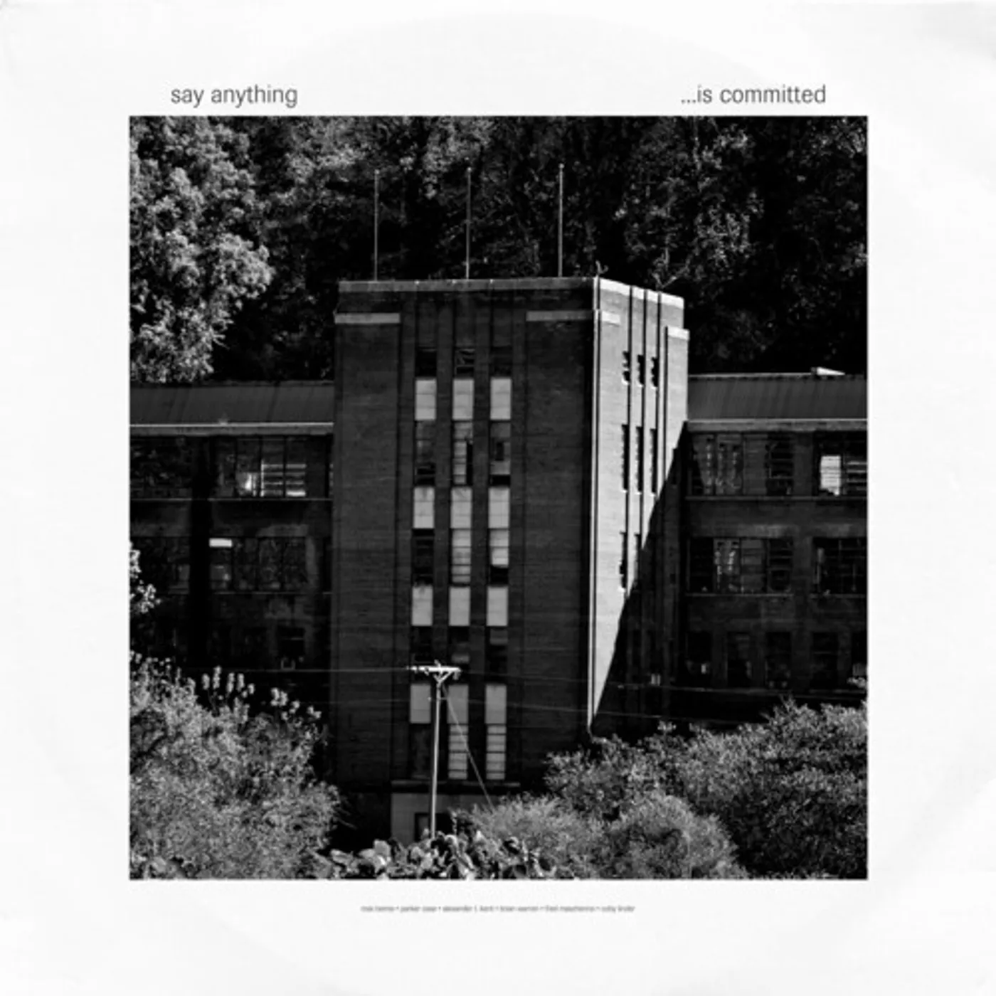 Say Anything IS COMMITTED CD