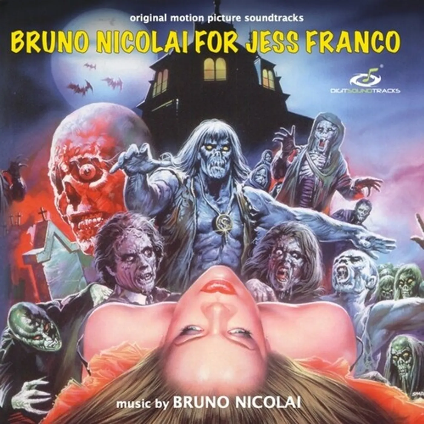 BRUNO NICOLAI FOR JESS FRANCO (BOX) CD - Italy Release