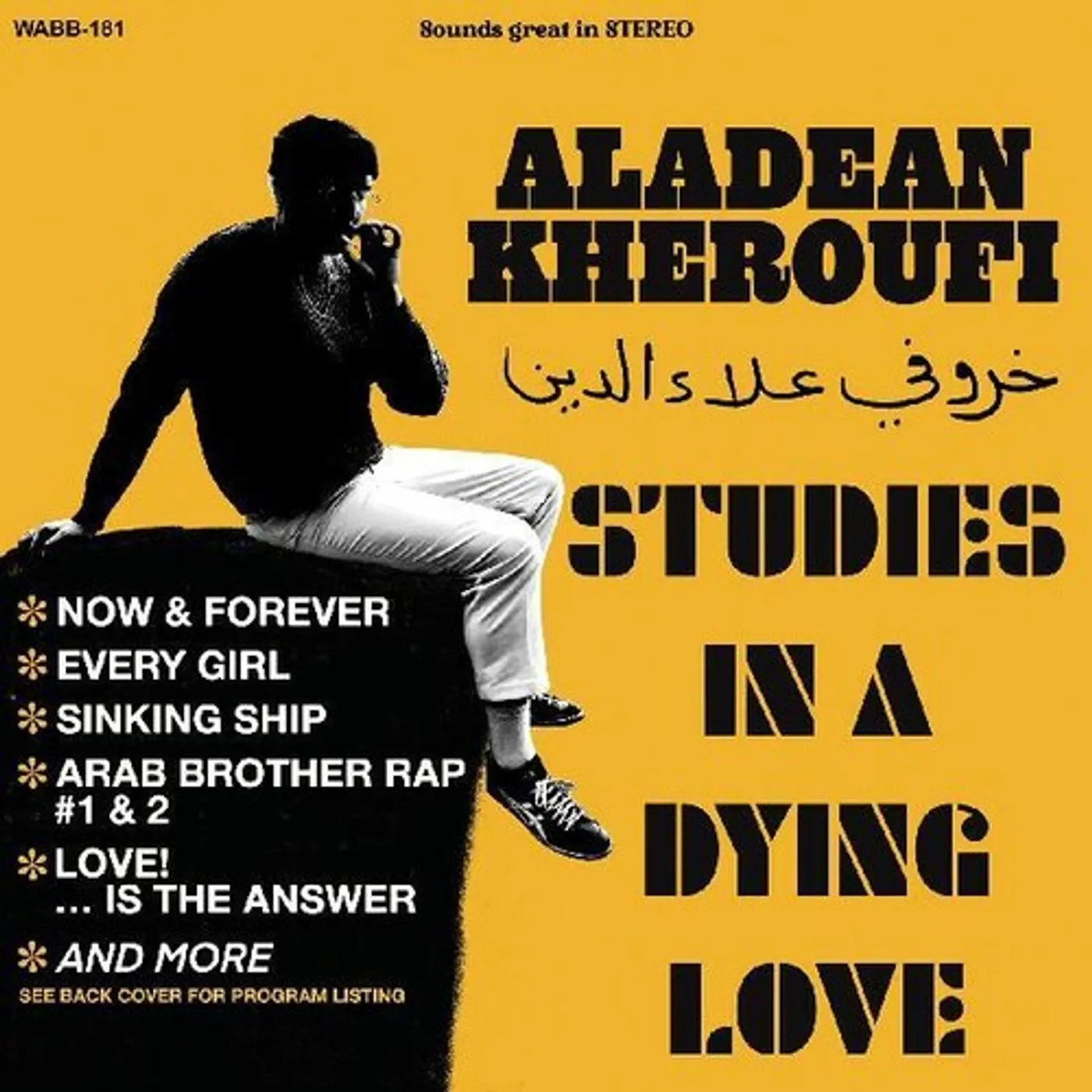 Aladean Kheroufi Studies In A Dying Love (Limited Edition) Vinyl Record