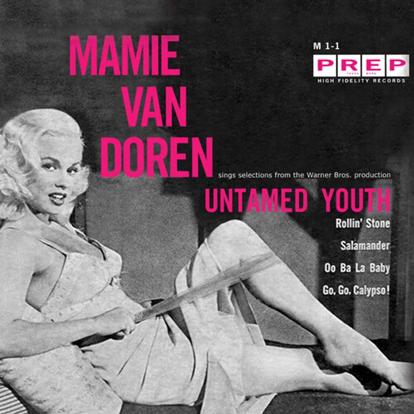 Mamie Van Doren UNTAMED YOUTH Vinyl Record