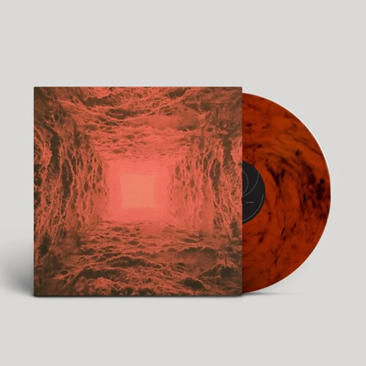 Haunted Plasma I (Amber/Black Smoke) Vinyl Record