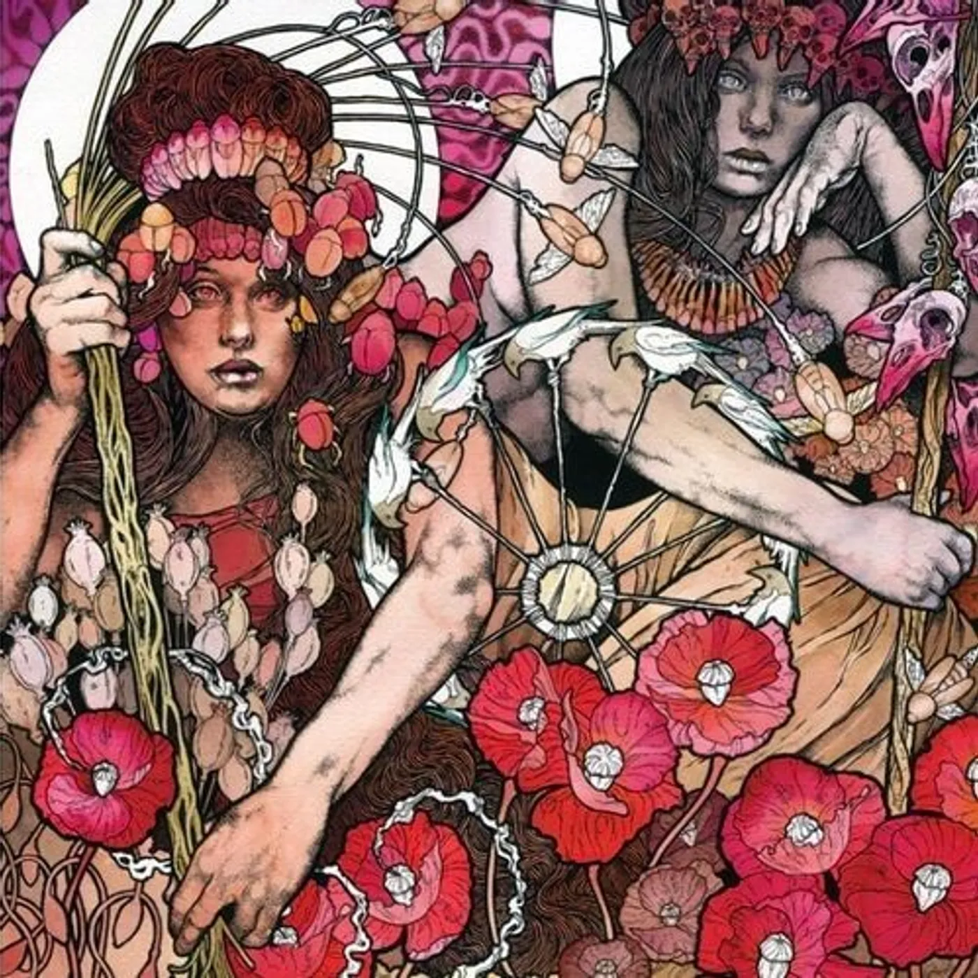 Baroness Red Album (2LP/Red and Black) Vinyl Record