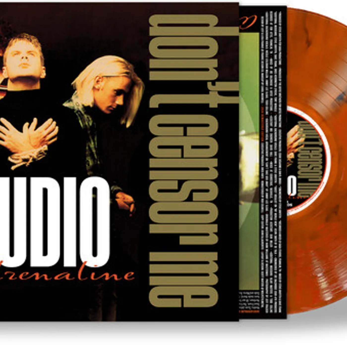 Audio Adrenaline DON'T CENSOR ME Vinyl Record