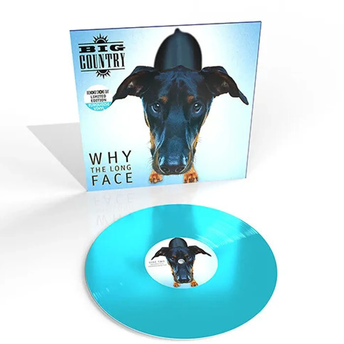 Big Country Why The Long Face (Limited/Turquoise ) Vinyl Record