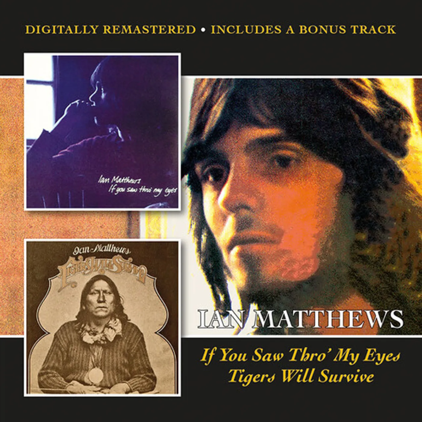 Iain Matthews IF YOU SAW THRO MY EYES / TIGERS WILL SURVIVE CD