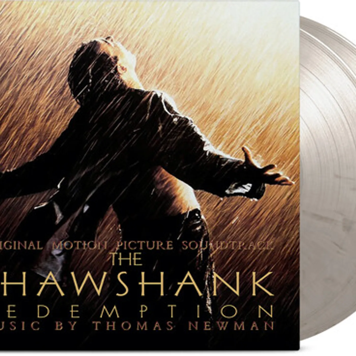Thomas Newman Shawshank Redemption - Original Soundtrack (Black & White Marbled/180 Gram) Vinyl Record