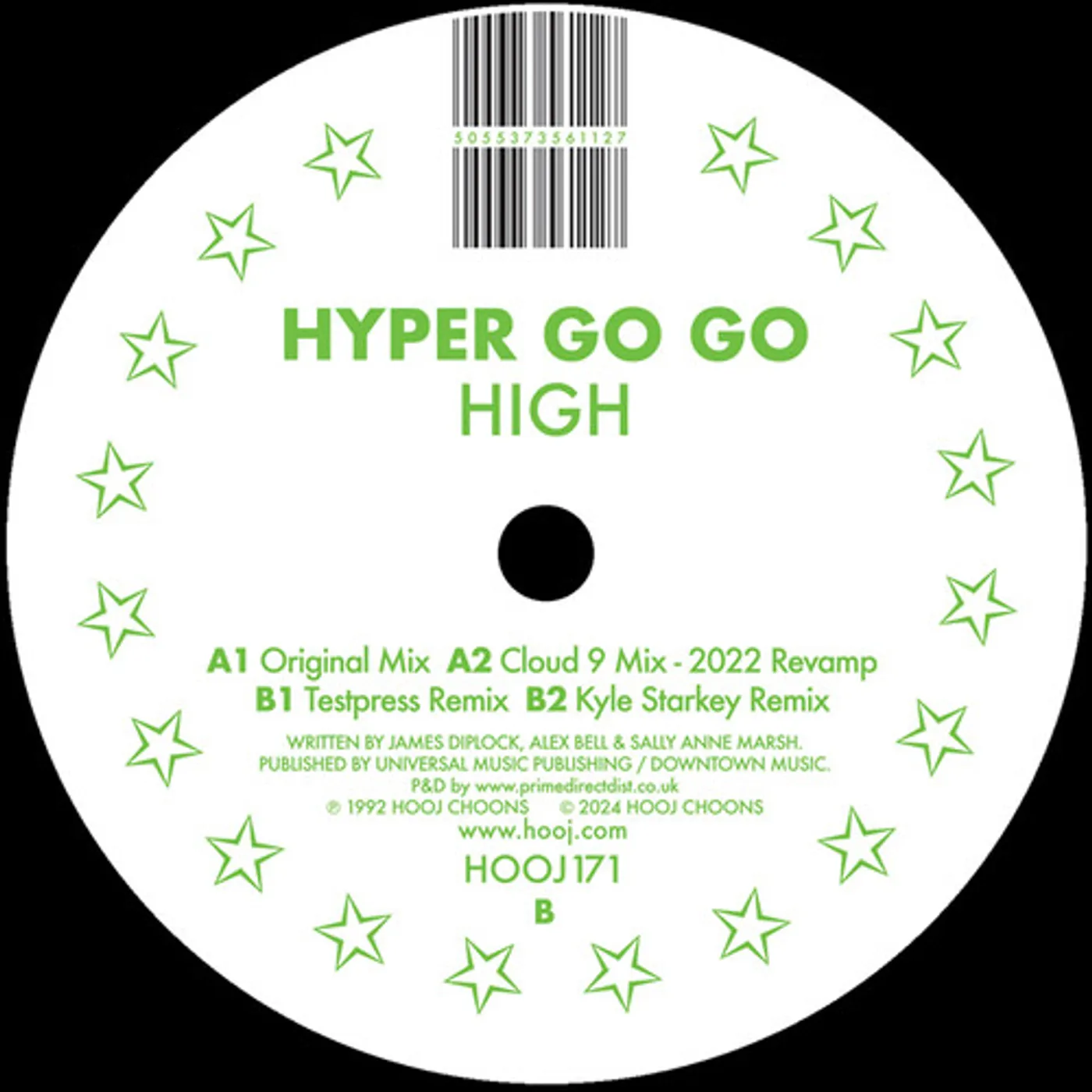 Hyper Go Go HIGH (REMIXES) Vinyl Record
