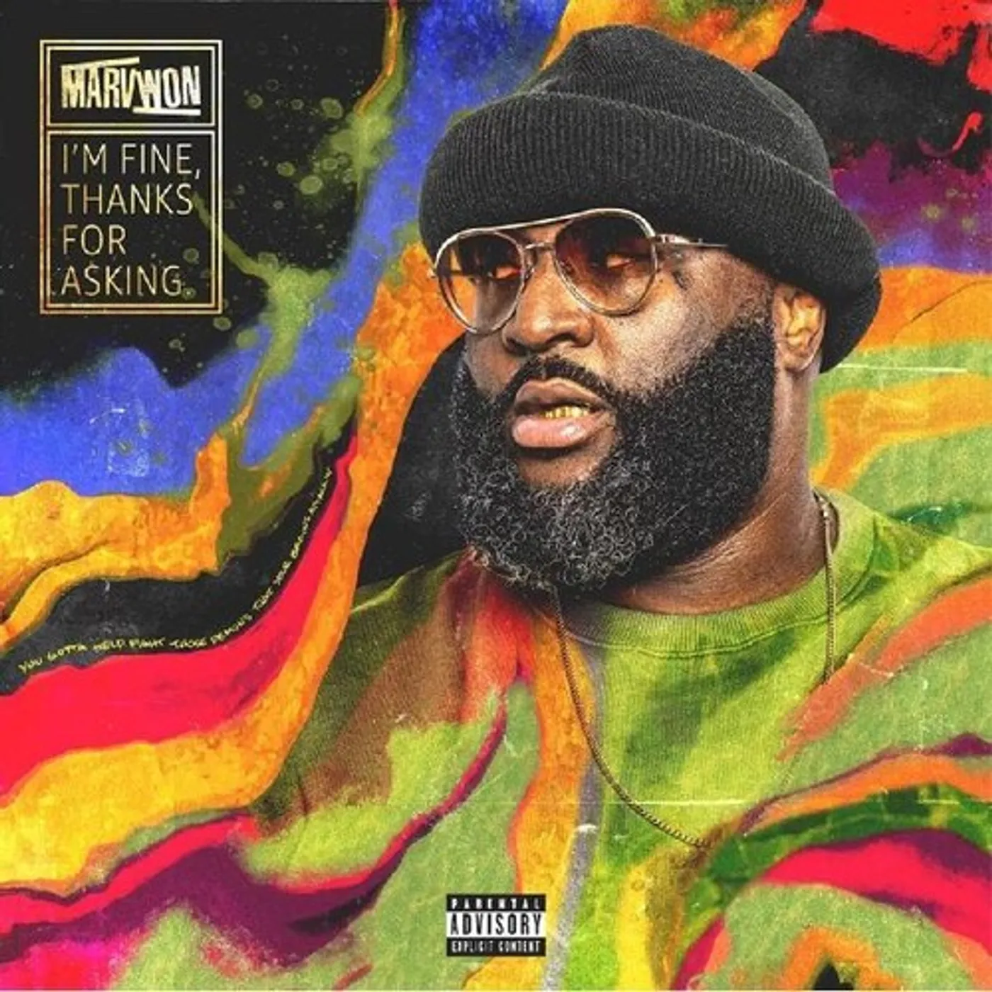 Marv Won I'M FINE, THANKS FOR ASKING Vinyl Record