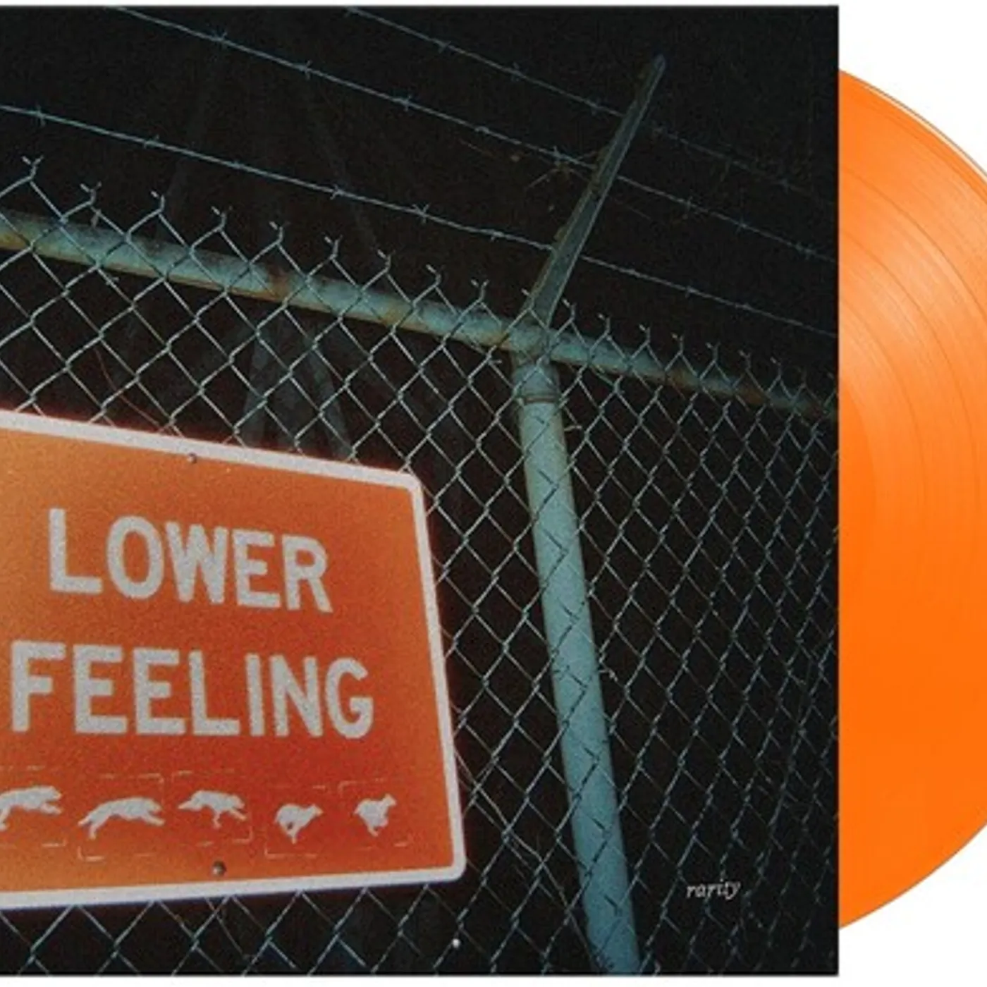 Rarity Lower Feeling (Clear Orange)  Vinyl Record