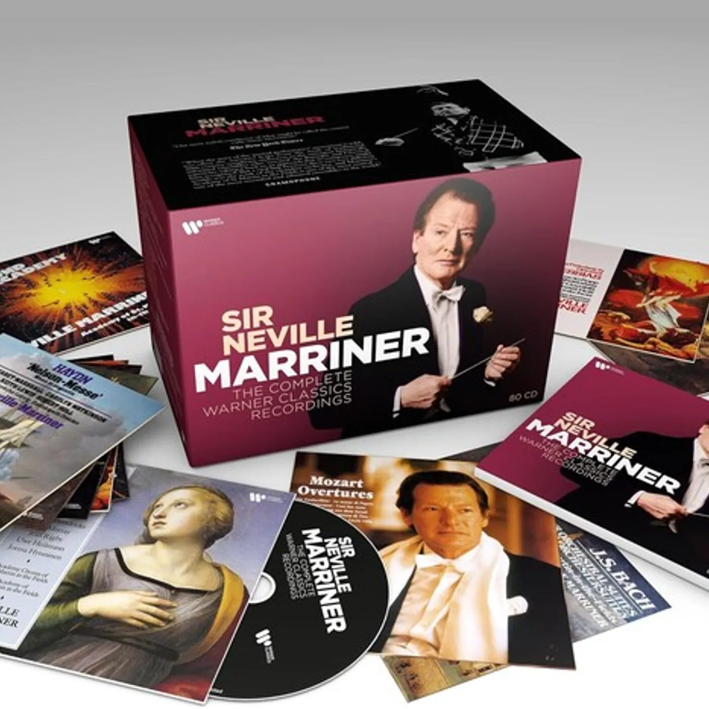 Neville Marriner MARRINER: COMPLETE WARNER CLASSICS RECORDINGS CD