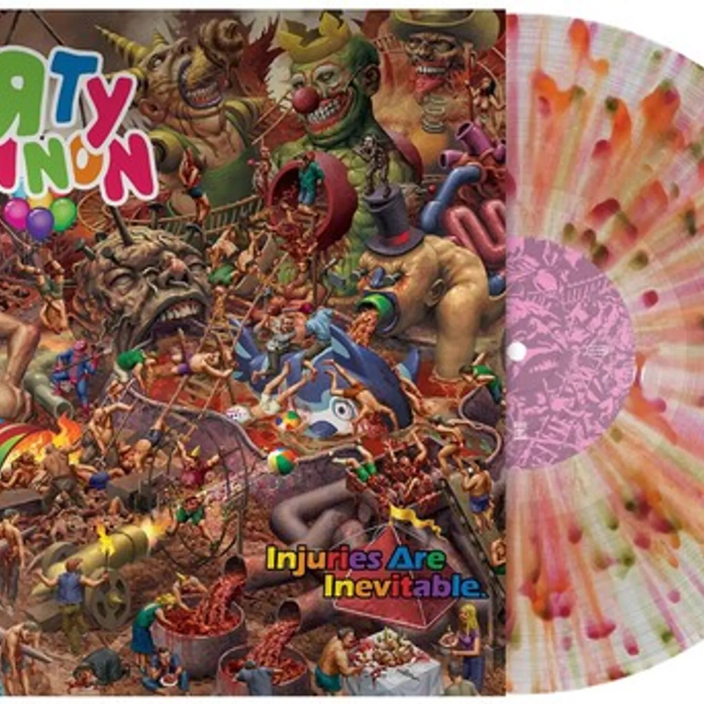 Party Cannon Injuries Are Inevitable Vinyl Record