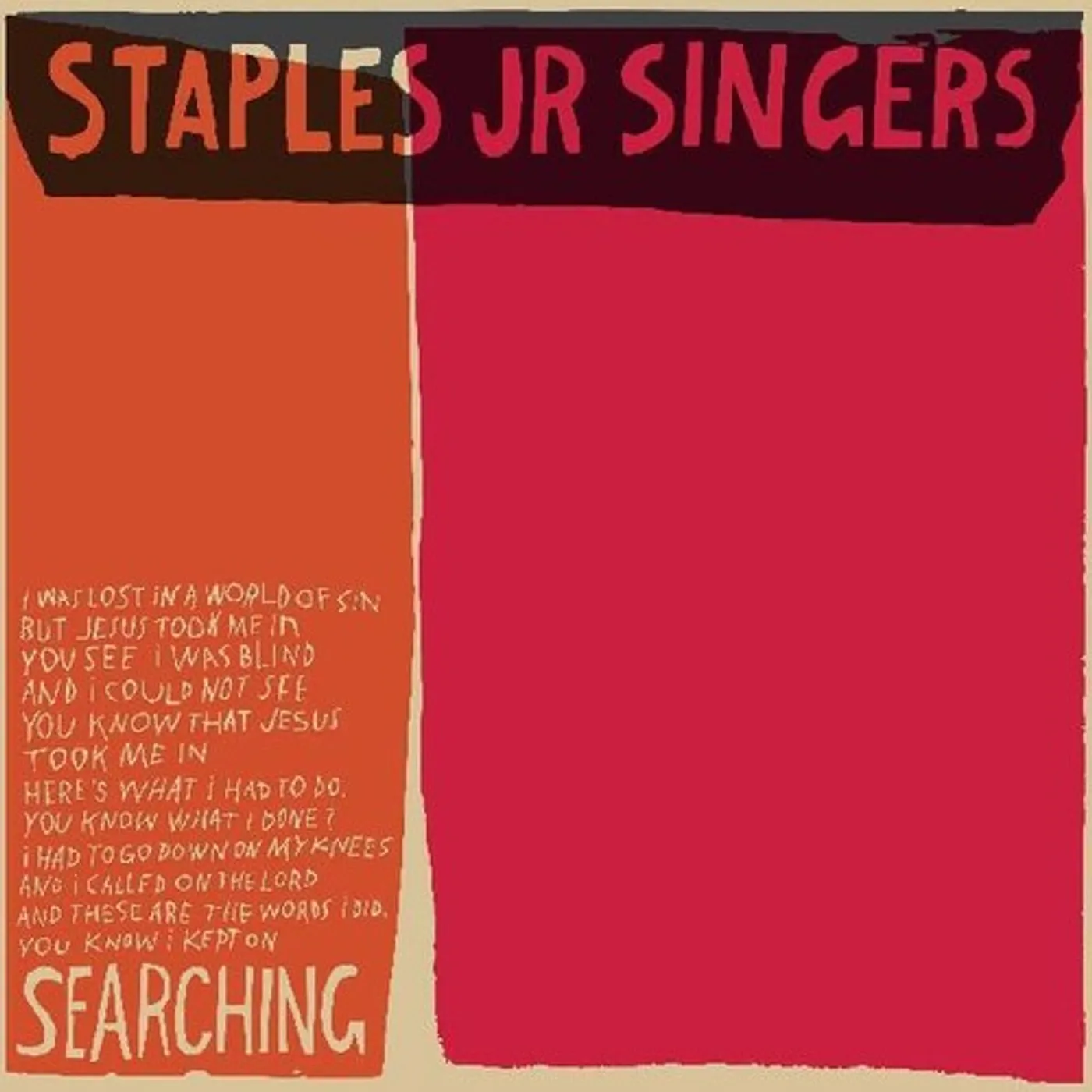 Staples Jr. Singers SEARCHING CD