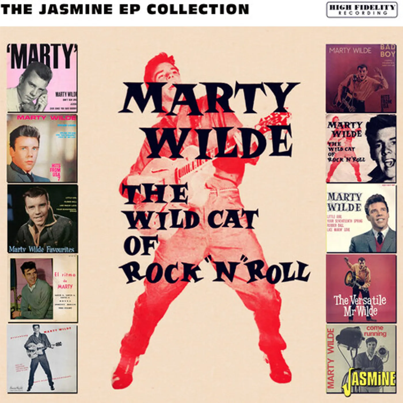 Marty Wilde WILD CAT OF ROCK N ROLL: THE JASMINE EP COLLECTION CD
