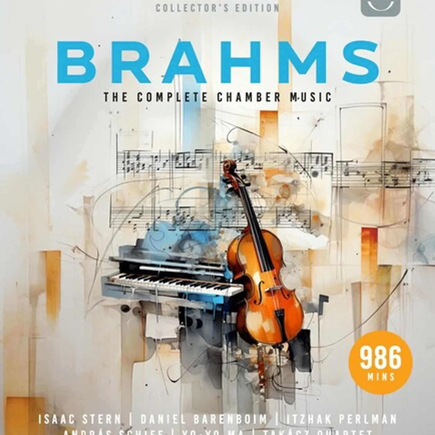 Itzhak Perlman BRAHMS: COMPLETE CHAMBER MUSIC Blu-ray