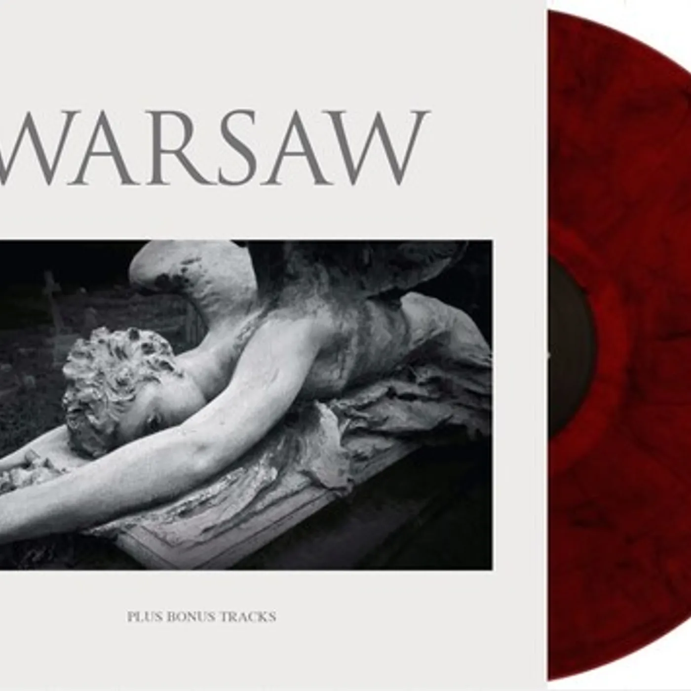 Warsaw - Exclusive Dracula Translucent Red & Black Vinyl Record