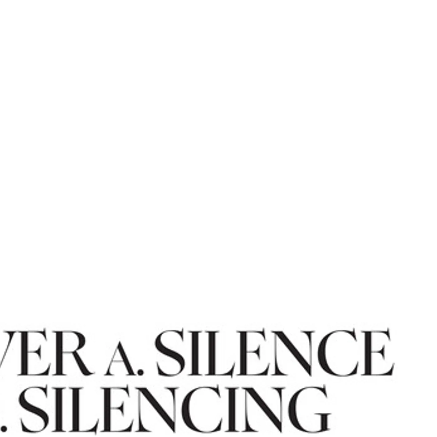 Ulver SILENCE TEACHES YOU HOW TO SING / SILENCING THE Vinyl Record