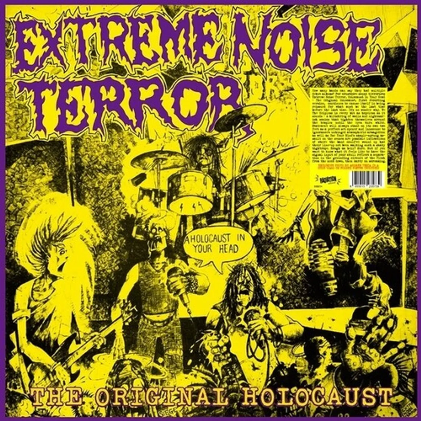 Extreme Noise Terror Music Cassette - Phonophobia