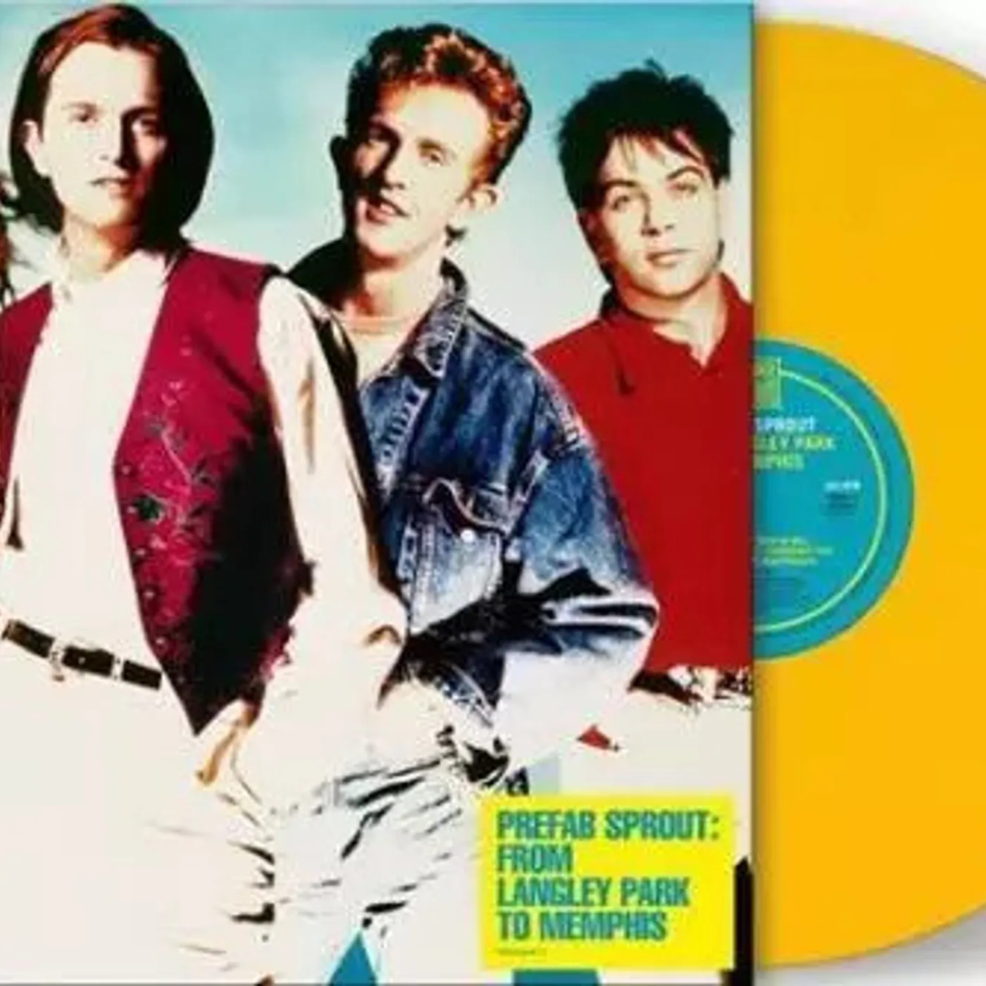 Prefab Sprout FROM LANGLEY PARK TO MEMPHIS - LIMITED EDITION Vinyl Record