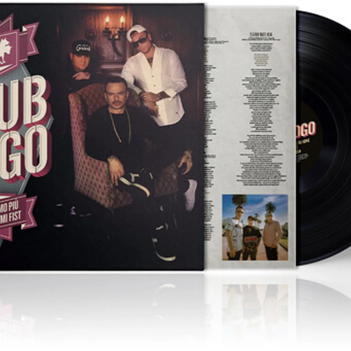 Club Dogo Non Siamo Piu Quelli Di Mi Fist Vinyl Record