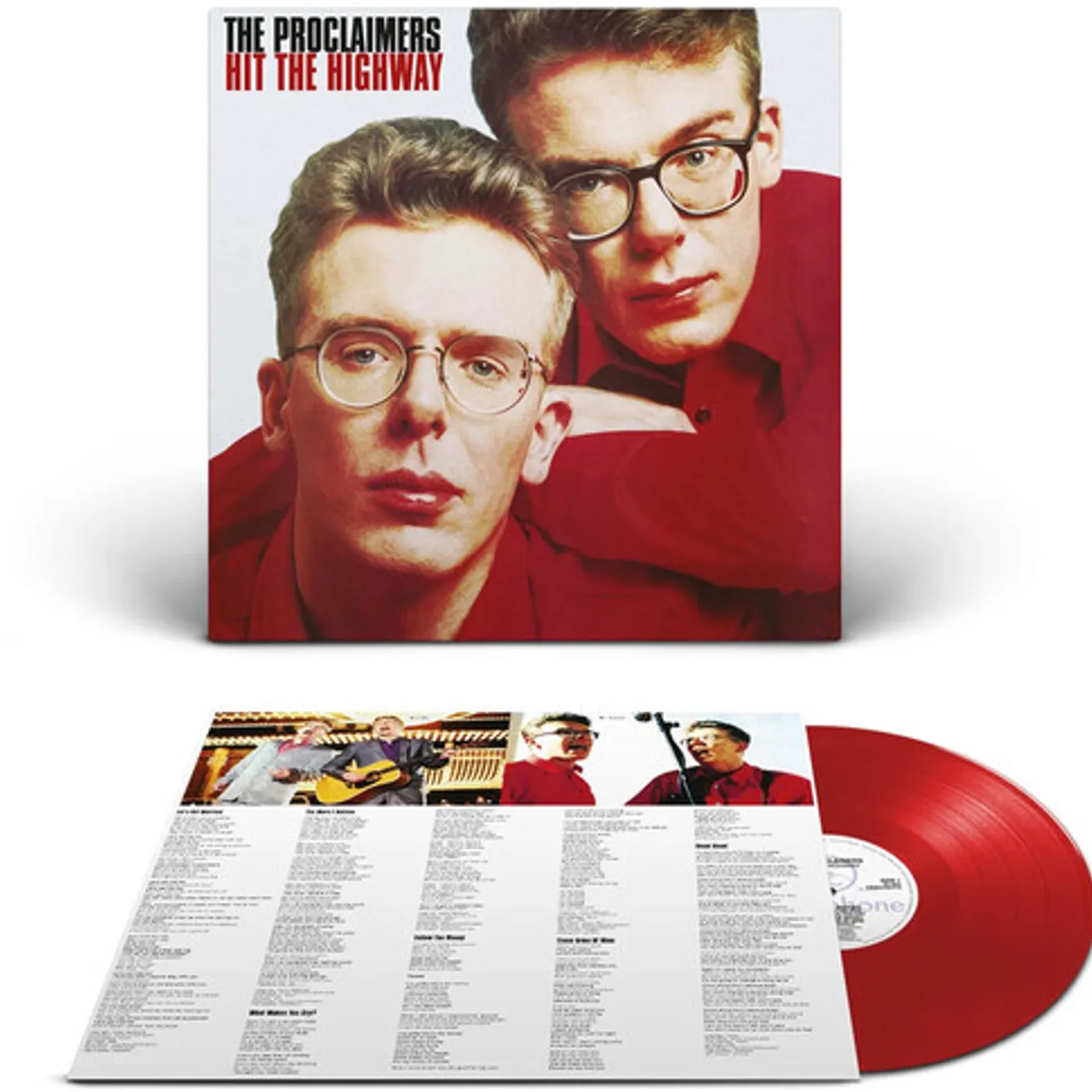 The Proclaimers Hit the Highway (Limited Edition/Red) Vinyl Record