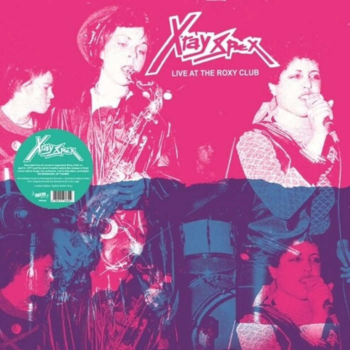 X-Ray Spex LIVE AT THE ROXY CLUB Vinyl Record