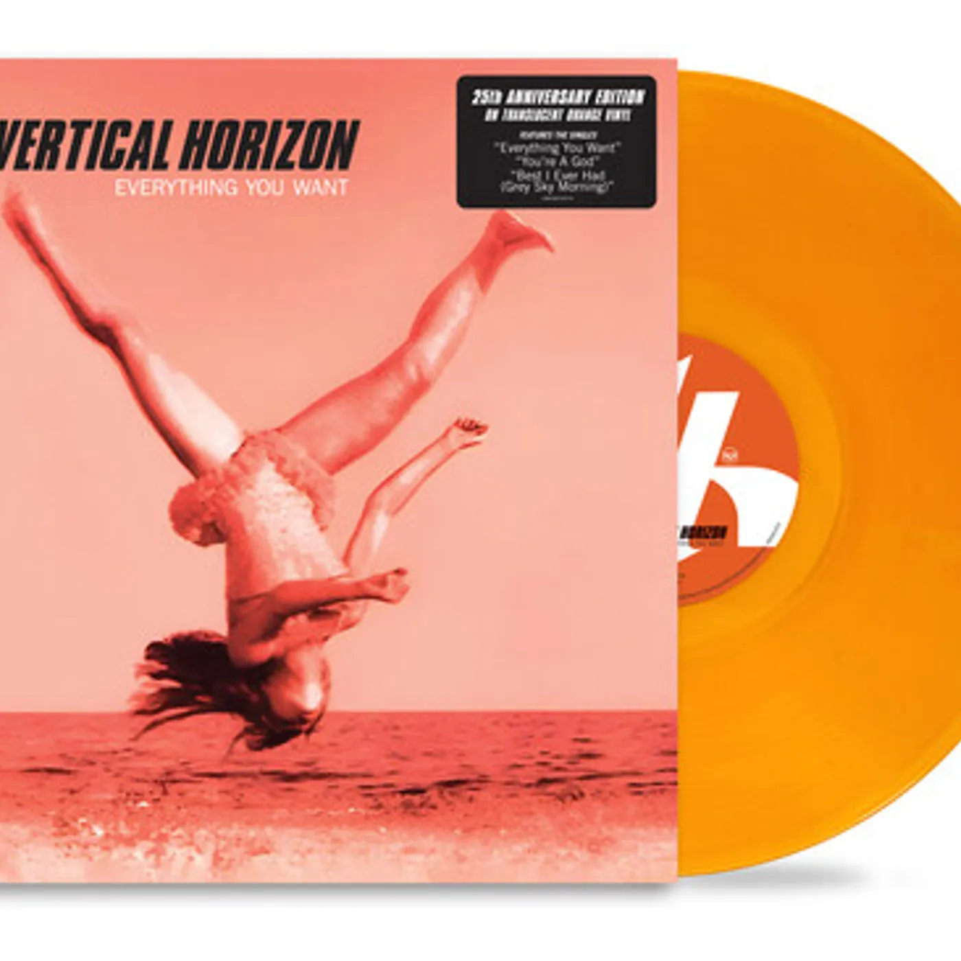 Vertical Horizon Everything You Want (25Th Anniversary/Orange) Vinyl Record