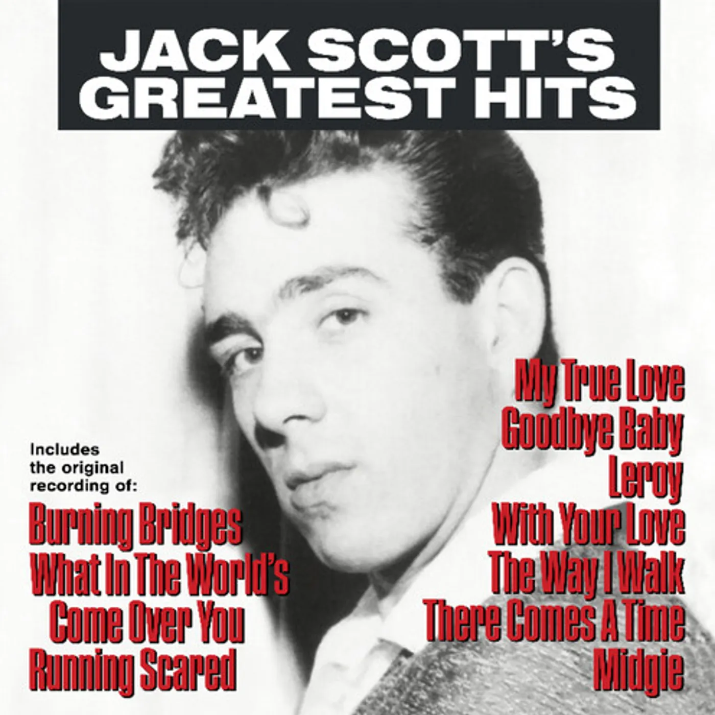 JACK SCOTT'S GREATEST HITS Vinyl Record