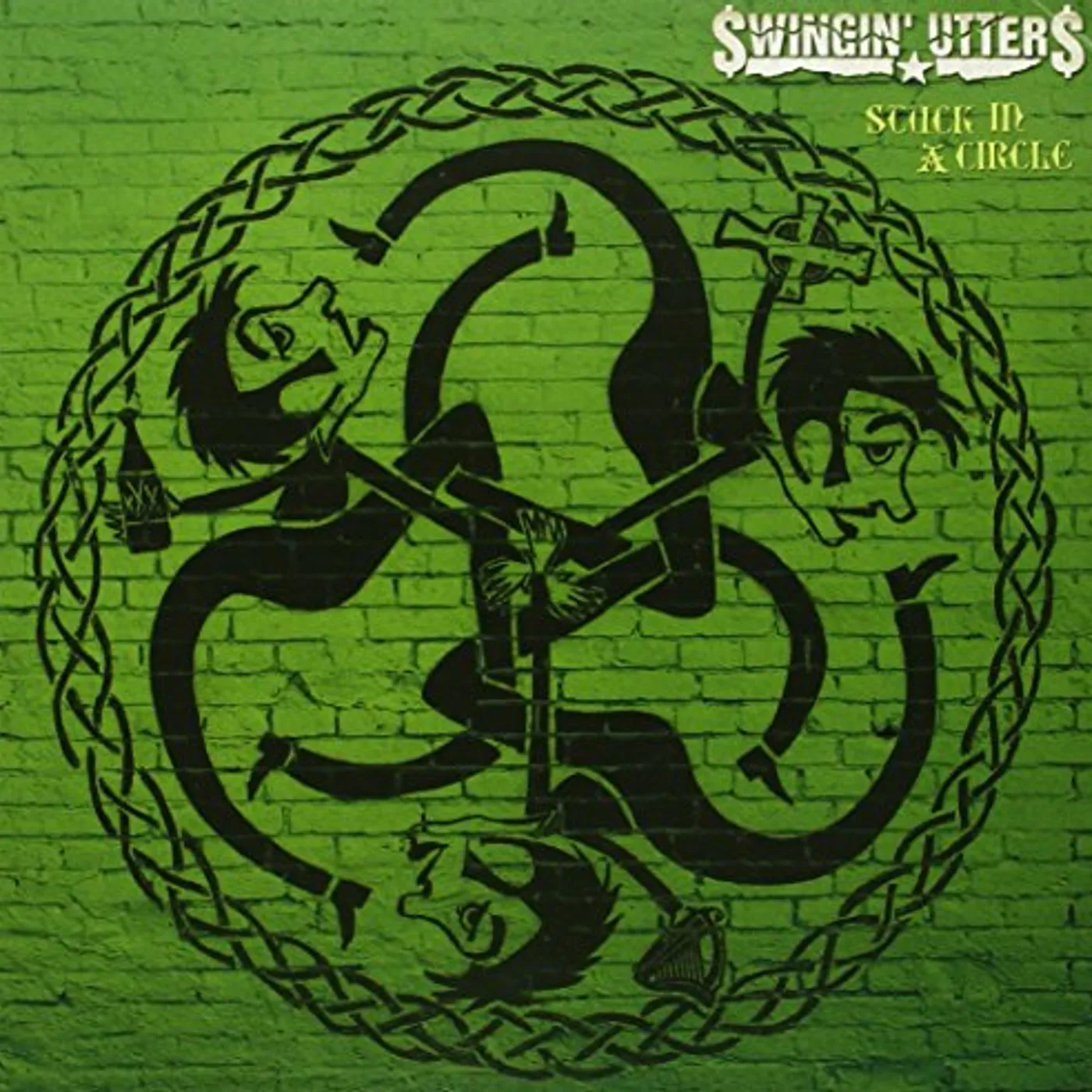 Swingin' Utters Stuck in a Circle Vinyl Record