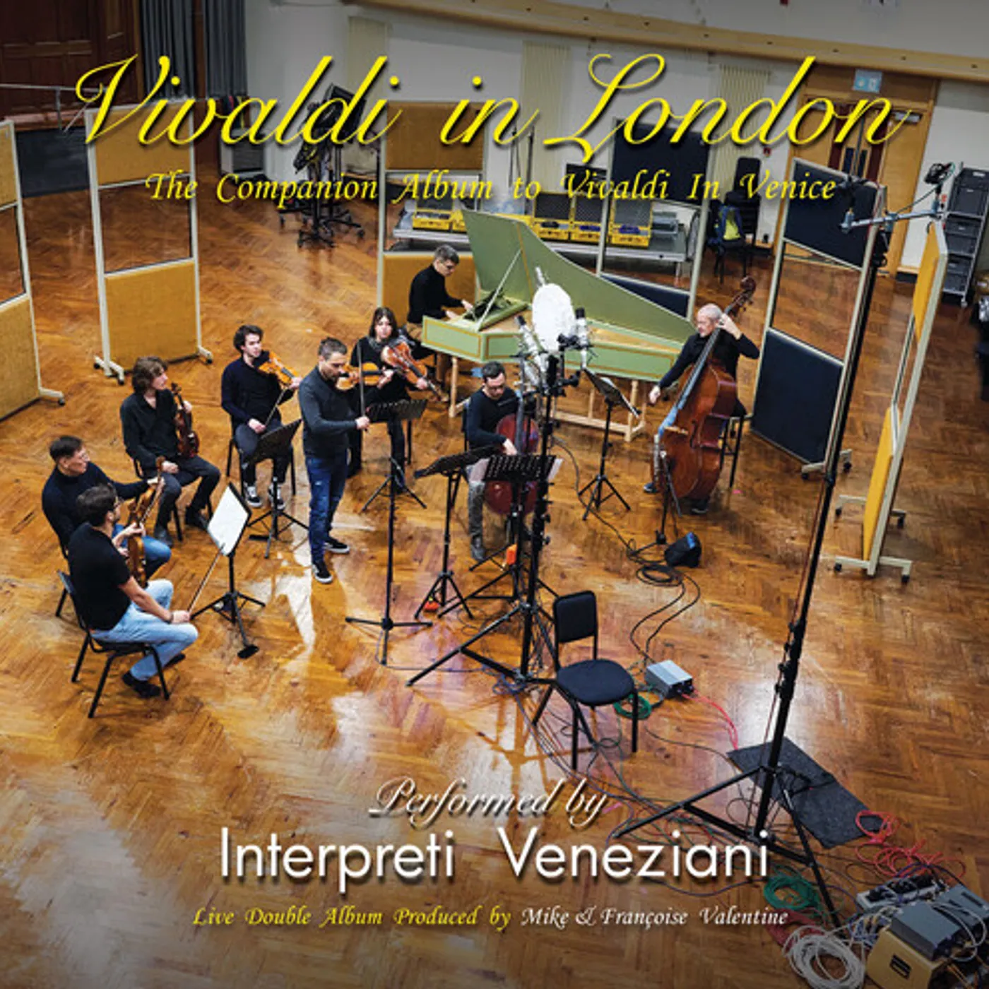 INTERPRETI VENEZIANI CHAMBER ORCHESTRA VIVALDI IN LONDON Vinyl Record