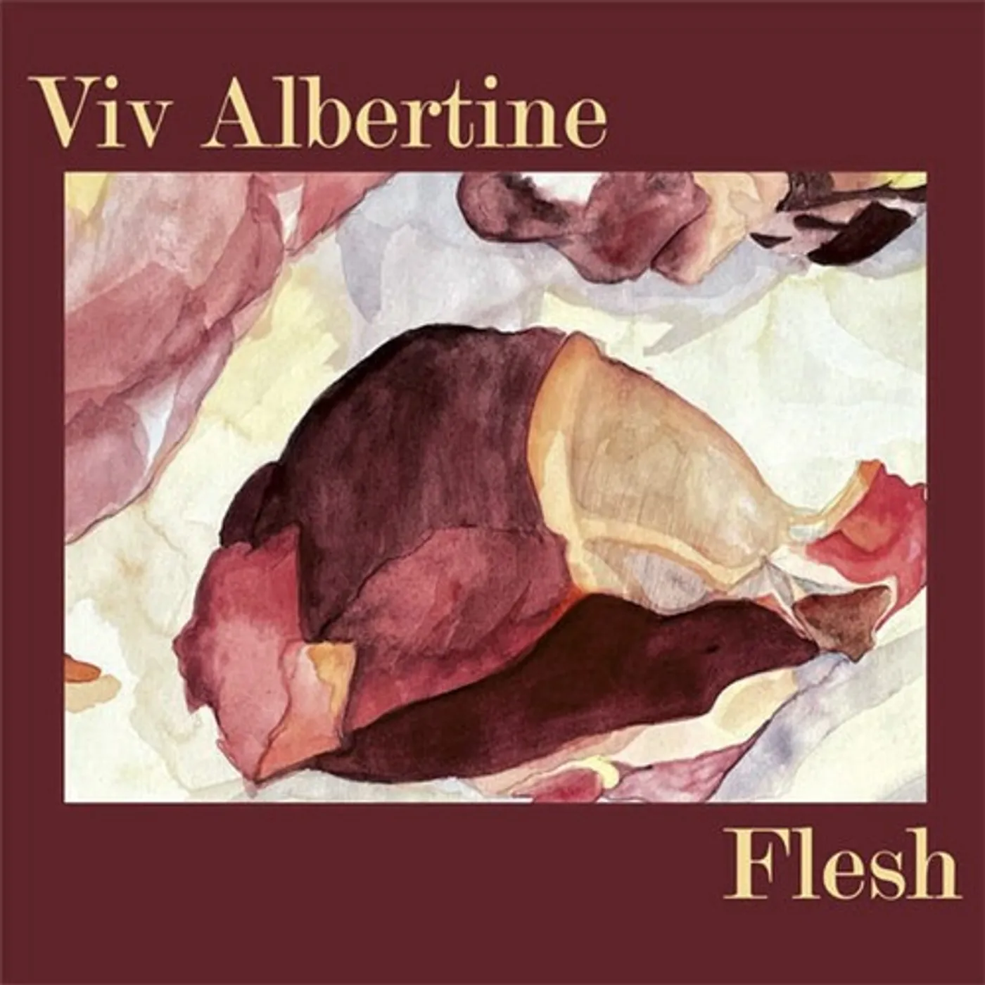 Viv Albertine FLESH (RUBY RED VINYL) Vinyl Record