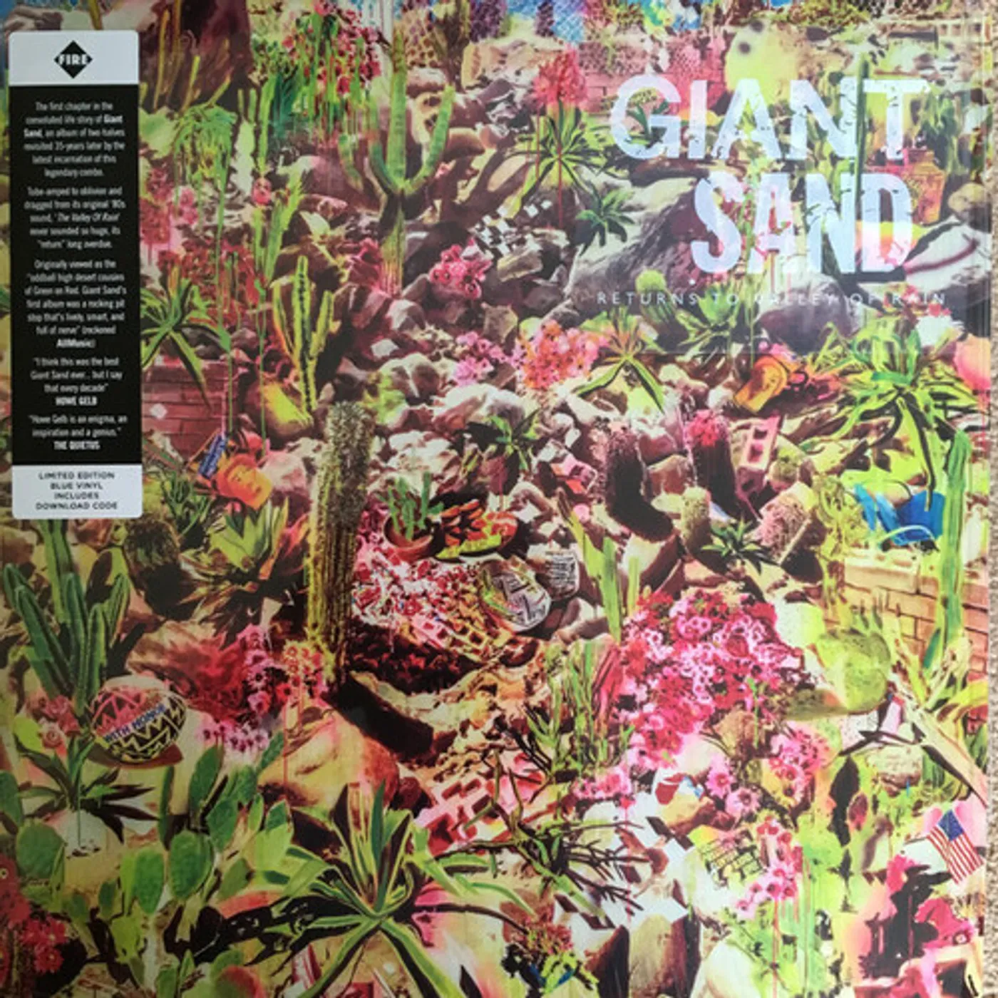Giant Sand RETURNS TO VALLEY OF RAIN Vinyl Record