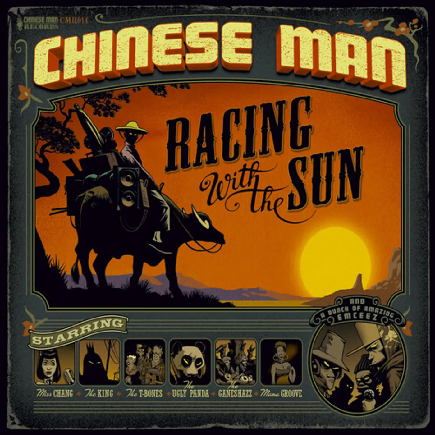 Chinese Man Racing With The Sun + Remix (Limited/Colored) Vinyl Record