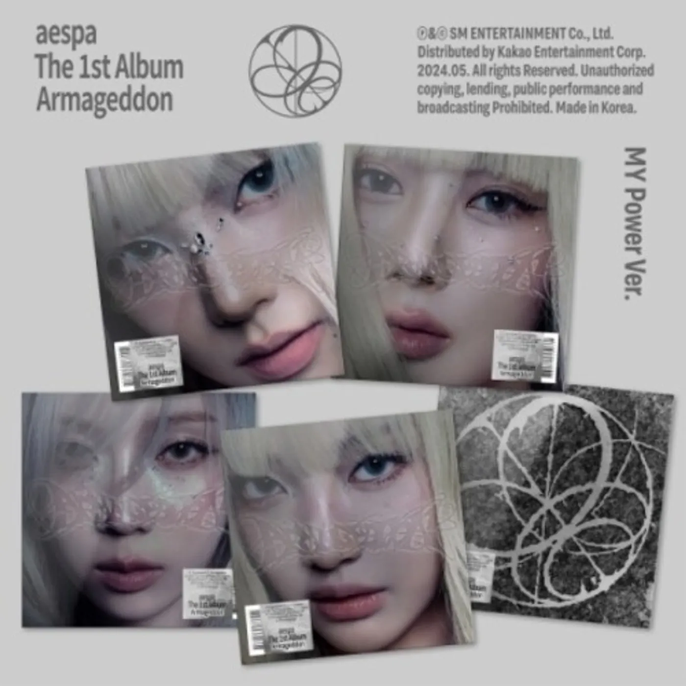 aespa 1ST ALBUM 'ARMAGEDDON' [MY POWER VER.] CD