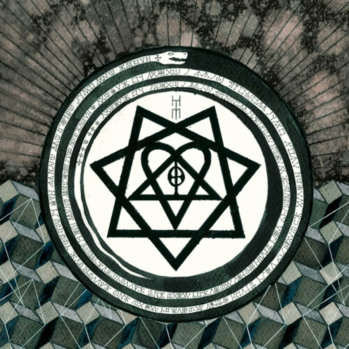 HIM Tears On Tape (Clear) Vinyl Record