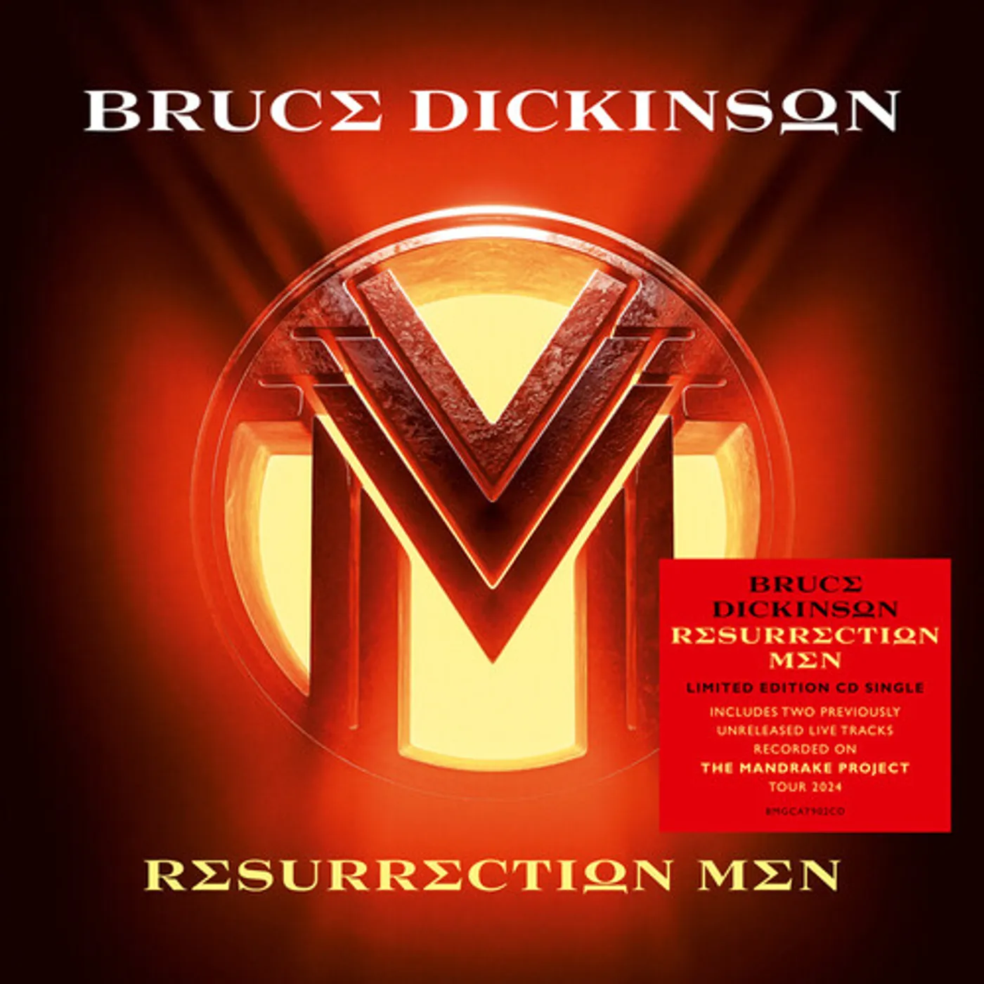 Bruce Dickinson RESURRECTION MEN CD